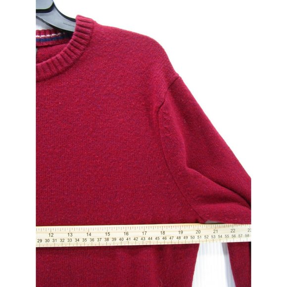Banana Republic Sweater Medium Merino Wool Pullover Crewneck Knit Preppy - Picture 4 of 9